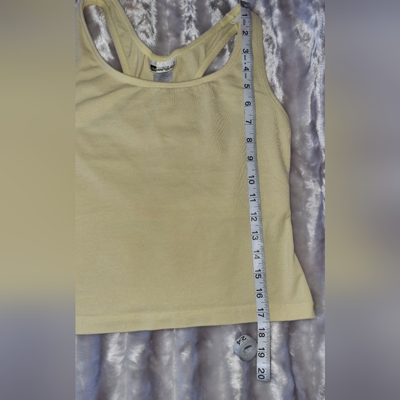 Jacques Morét Yellow Workout Top - Picture 4 of 6